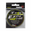 Шнур плетеный Helios Extrasense X4S PE 6/84LB 0,43мм 92м Green HS-ES-X4S-6/84LB