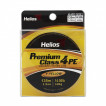 Шнур плетеный Helios Premium Class 4 PE Braid 0,15мм 135м F.Yellow HS-4PFY-15/135 Y