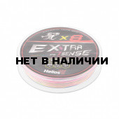 Шнур плетеный Helios Extrasense X8 PE 0.8/14LB 0,16мм 150м Multicolor HS-ES-X8-0.8/14LB