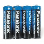 Батарейки солевые Panasonic R6 (AA) 4 шт (316)