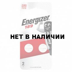 Батарейки алкалиновые Energizer LR54 (189) 2 шт E301536700
