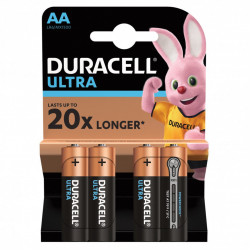 Батарейки алкалиновые Duracell Ultra Power LR06 (AA) 4 шт
