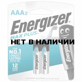 Батарейки алкалиновые Energizer Max Plus LR03 (AAA) 2 шт E301306501