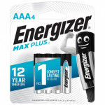 Батарейки алкалиновые Energizer Max Plus LR03 (AAA) 4 шт E301321701