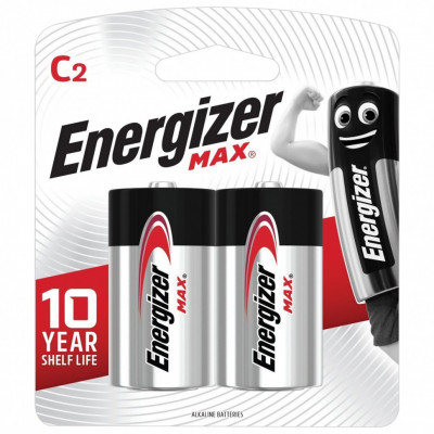 Батарейки алкалиновые Energizer Max LR14 (С) 2 шт E301533200