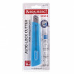 Нож канцелярский 18 мм Brauberg Delta 237087
