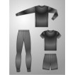 Комплект термобелья для мальчиков Guahoo: рубашка + кальсоны (260А-DG / 260P-DGY)