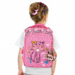 Ранец для девочек Brauberg Quadro Pink leopard 17 л 229950