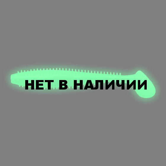 Виброхвост Helios Shaggy 5,12'/13 см, цвет Phosphorus 5 шт HS-18-041
