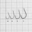 Крючок Helios Pin hook с кольцом №10 цвет BN (10 шт) HS-PH-BN-10