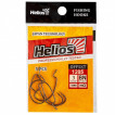 Крючок офсетный Helios №3 цвет BN (5 шт) HS-1205-3