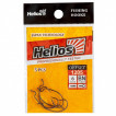 Крючок офсетный Helios №6 цвет BN (5 шт) HS-1205-6