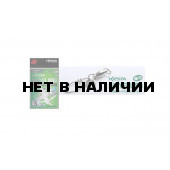 Карабин с вертлюгом Xesta WBB Hard Lock Snap+Ring, р. 1, цвет S, до 22,6 кг 2 шт