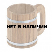 Кружка бондарная Банные Штучки дуб 0,5 л 33373