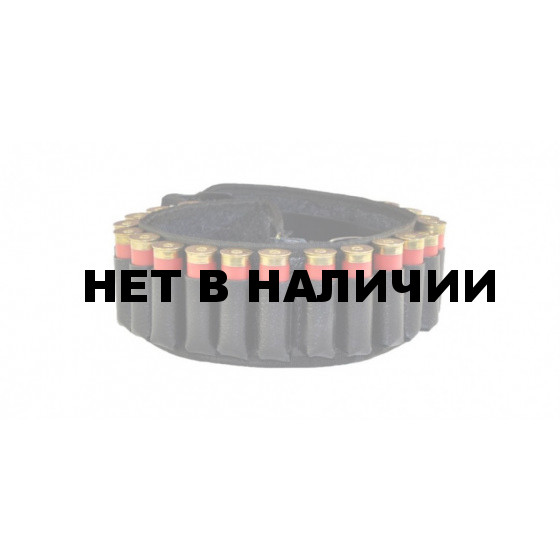 Патронташ открытый 12/16 калибр на 24 патрона Helios HS-ПО-5