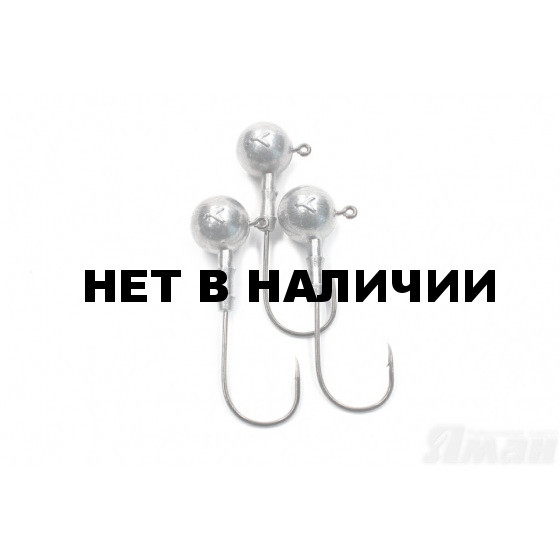 Джиг-головка Шар Яман 20 шт кр Kumho 2312 #1/0 - 8,5 гр Я-ДШ1/0-8.5-20