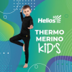 Детское термобелье Helios Thermo-Merino комплект темно-серый (2XL)