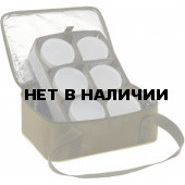 Термо сумка для насадок + 6 банок Aquatic С-42Х