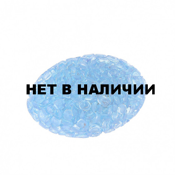 Игрушка для кошки Каскад Мячик регби 5,5 см голубой