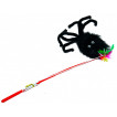 Игрушка для кошки Каскад Удочка с пауком 30 см