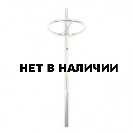 Адаптер Яман для ледобуров HELIOS и ЛР под шуруповерт, d19 мм, нержавейка Я-ЛД-17