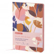 Ежедневник недатированный А5 Brauberg Vista Blossom 136 листов 112014