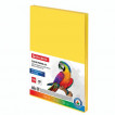 Бумага цветная для принтера Brauberg А4, 80 г/м2, 100 листов, желтая 112450