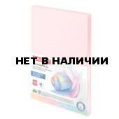 Бумага цветная для принтера Brauberg А4, 80 г/м2, 100 листов, розовая 112447