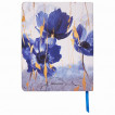 Тетрадь А5 Brauberg Vista Blue Flowers 80 листов, клетка 403920