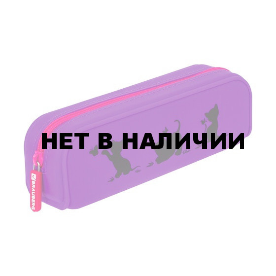 Пенал косметичка Brauberg Kittens 229028