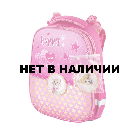 Ранец для девочек Brauberg Premium Happy Kitten 17 л 229896