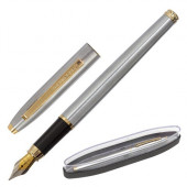 Ручка подарочная перьевая Brauberg Brioso линия 0,5 мм синяя 143464