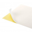 Цветная бумага офсетная самоклящаяся Brauberg А4, 10 листов, белая, 80 г/м2 129289