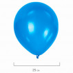 Шары воздушные Золотая Сказка 10 (25 см) 50 шт синие 104999