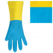 Перчатки неопреновые химически стойкие Лайма Expert Неопрен 100 г/пара, размер XL 605006