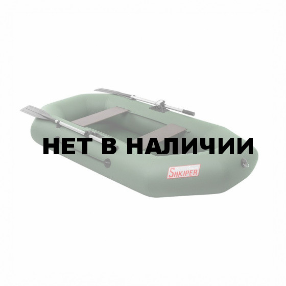 Лодка ПВХ Тонар Шкипер 240 (зеленая)