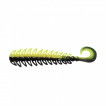 Твистер Yaman PRO Ruff, р.4 inch, цвет #32 - Black Red Flake/Chartreuse (уп. 5 шт.) YP-R4-32