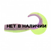 Твистер Yaman PRO Spry Tail, р.1,5 inch, цвет #26 - Violet Chartreuse (уп. 10 шт.) YP-ST15-26