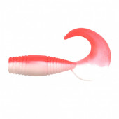 Твистер Yaman PRO Spry Tail, р.2 inch, цвет #27 - Red White (уп. 10 шт.) YP-ST2-27