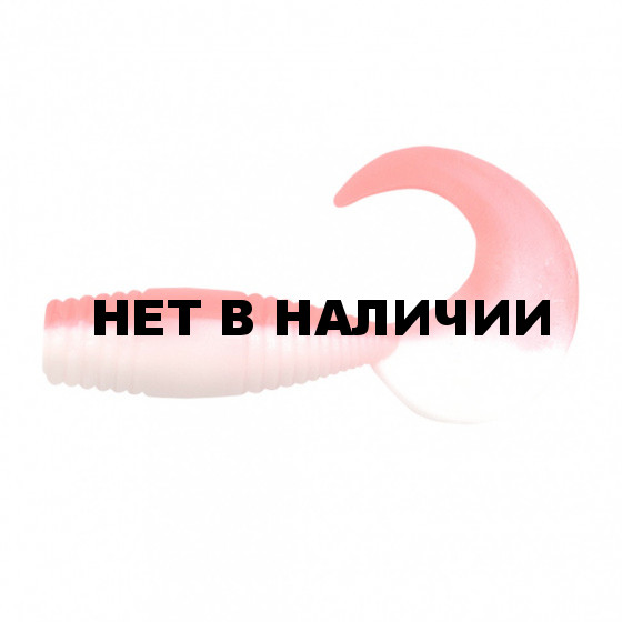 Твистер Yaman PRO Spry Tail, р.2 inch, цвет #27 - Red White (уп. 10 шт.) YP-ST2-27