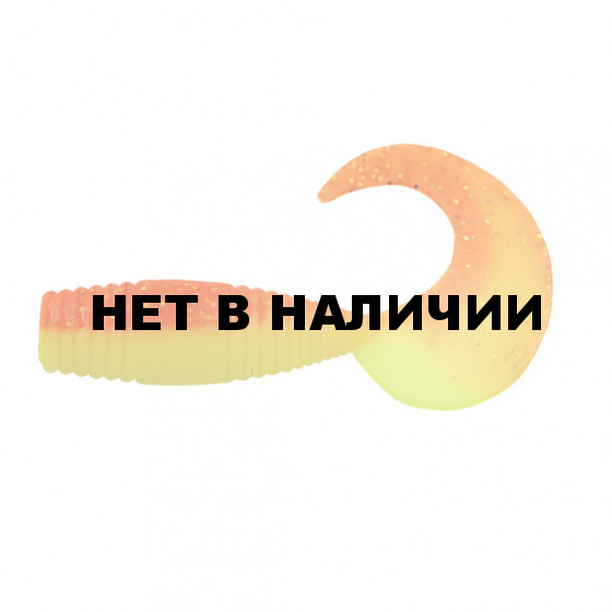 Твистер Yaman PRO Spry Tail, р.3 inch, цвет #25 - Sunshine (уп. 8 шт.) YP-ST3-25