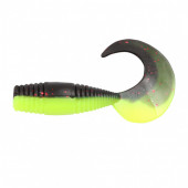 Твистер Yaman PRO Spry Tail, р.3 inch, цвет #32 - Black Red Flake/Chartreuse (уп. 3 шт.) YP-ST3-32
