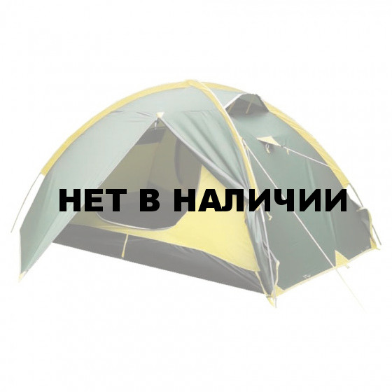 Палатка Tramp Ranger 3 V2 зеленая TRT-126