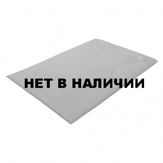 Коврик самонадувающийся Следопыт двухместный, 187x130x5 cм премиум серый PF-KS-01