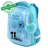 Ранец Brauberg Premium, 2 отделения,  Happy friendship, 38х29х16 см, 270591