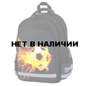 Рюкзак Пифагор School, 1 отделение, 3 кармана, Fire goal, 38x28х14 см, 270658