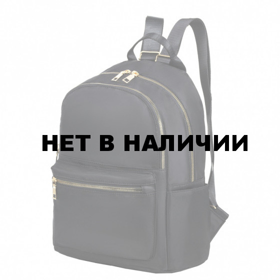 Рюкзак Brauberg Podium женский, 2 отделения, нейлон, черный, 35х29х15 см, 270813