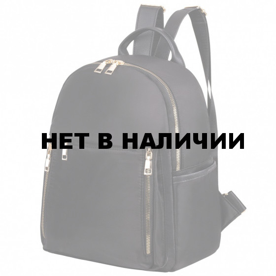 Рюкзак Brauberg Podium женский, нейлон, черный, 30х26х12 см, 270814