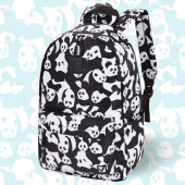 Рюкзак Brauberg Positive потайной карман, Pandas, 42х28х14 см, 270781
