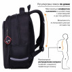 Рюкзак Brauberg Optima, 2 отделения, с брелоком, Keep away, светящийся, 36х27х18 см, 271361